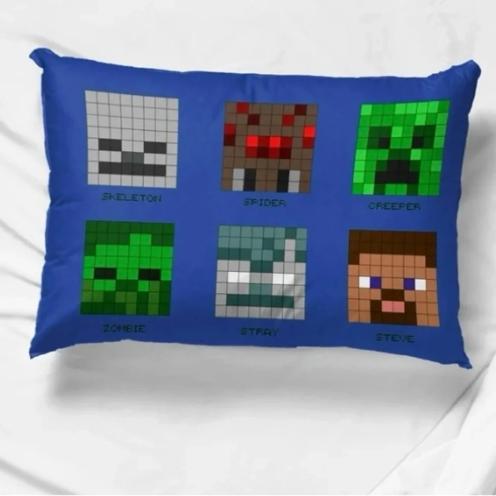 Minecraft Character Pillowcase